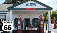 Route 66 Road Trips in Illinois