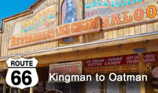 Route 66 Road Trip from Kingman to Oatman, Arizona