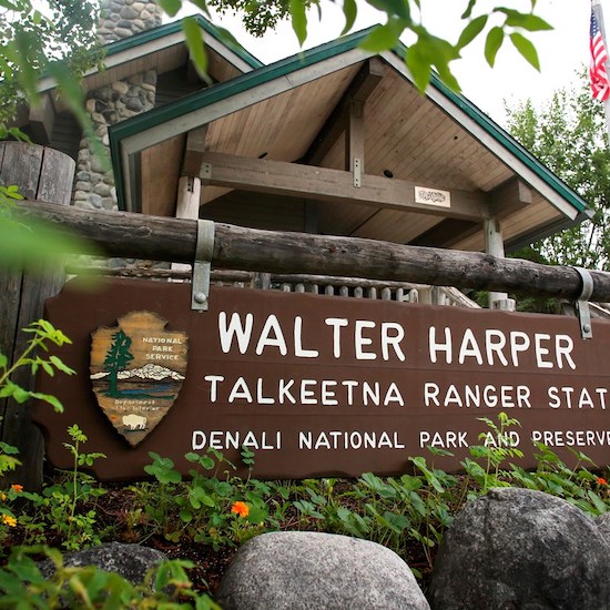 The Walter Harper Talkeetna Ranger Station