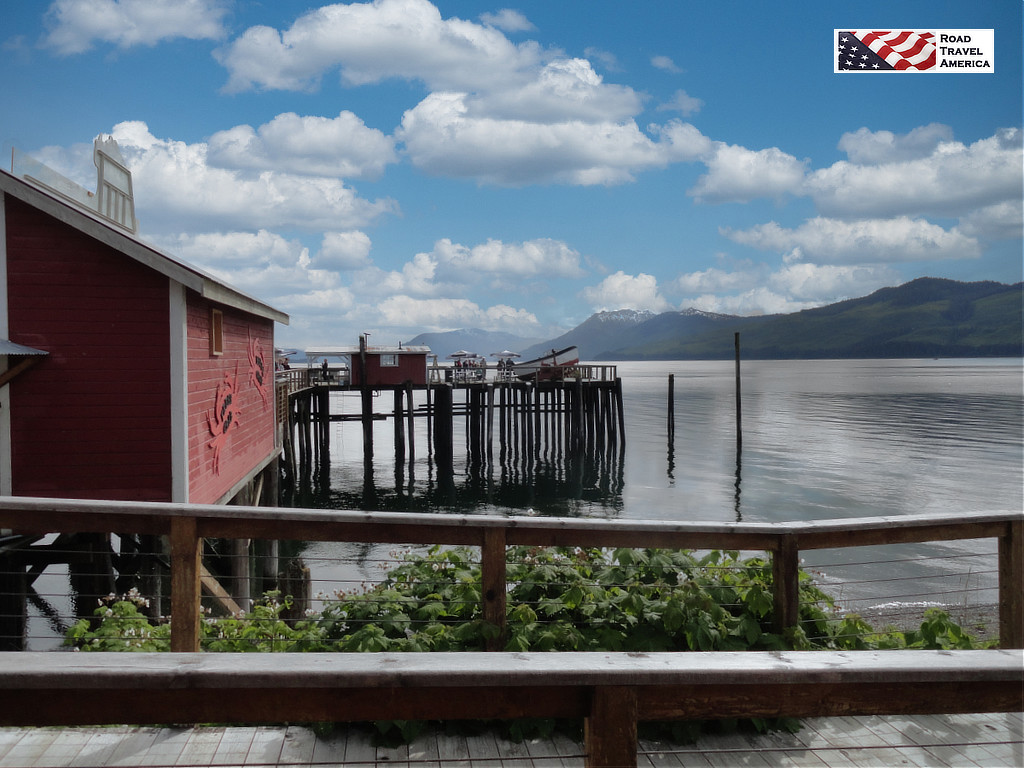 The pier at Icy Strait Point