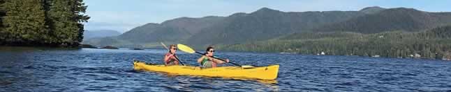 Enjoy a canoe or kayak trip on the lakes around Ketchikan