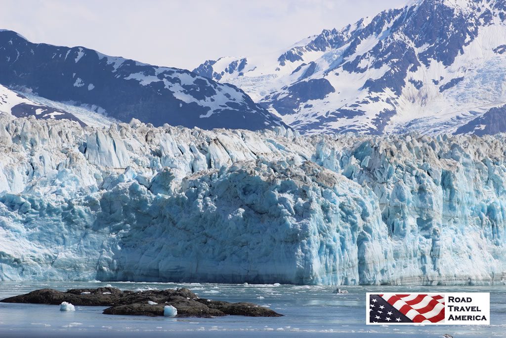The magnificence and sheer size of the Hubbard Glacier