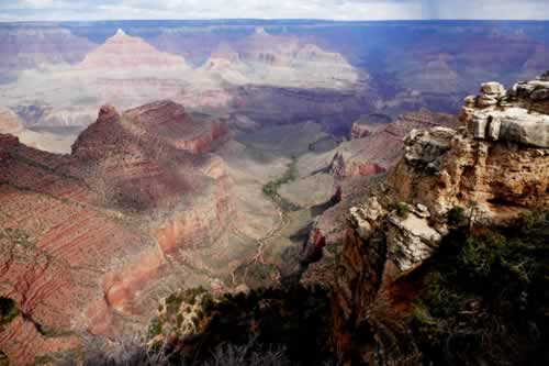 The beauty an depth of the Grand Canyon