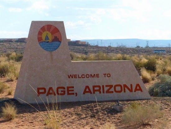 Welcome to Page, Arizona