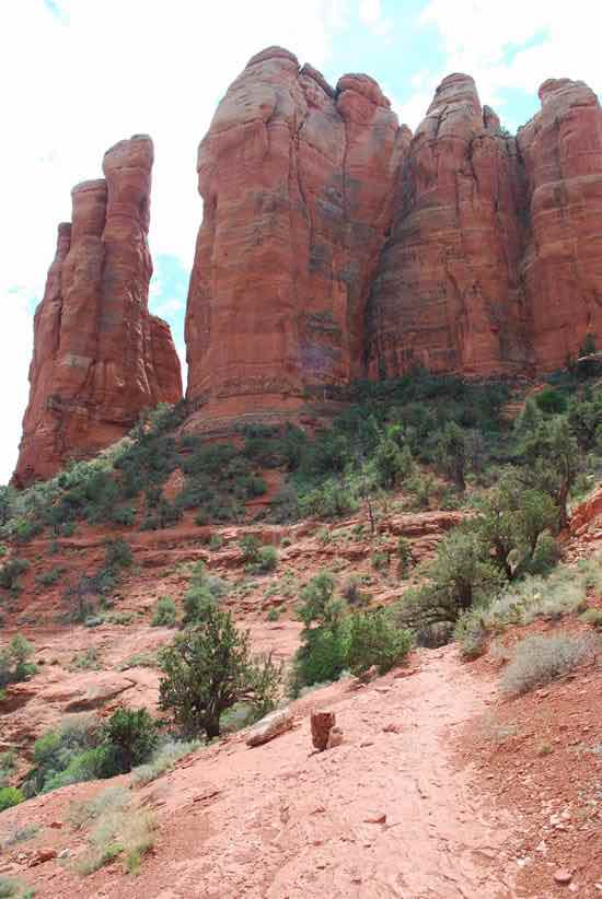 Magnificent view of Cathedral Rock near Sedona