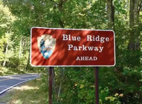 Blue Ridge Parkway ... Ahead!