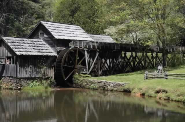 Mabry Mill ... A popular stop along the Blue Ridge Parkway in Virginia