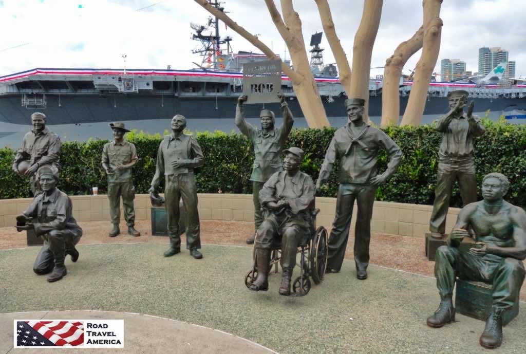 National Salute to Bob Hope & the Military ... sculpture series in San Diego