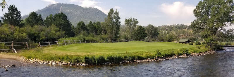 Golfing in Estes Park, Colorado