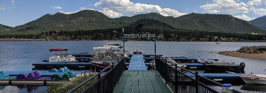 Boating on Lake Estes