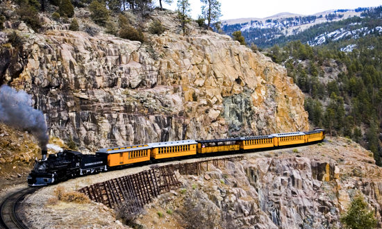Durango & Silverton Narrow Gauge Railroad in Colorado