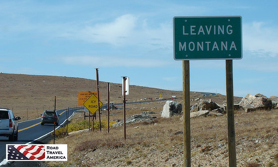 Leaving Montana on the Beartooth Highway