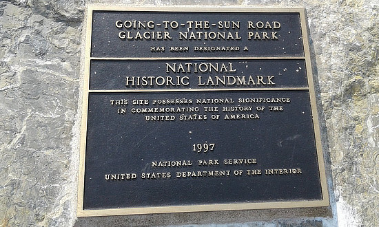 Going to the Sun Road ... a National Historic Landmark
