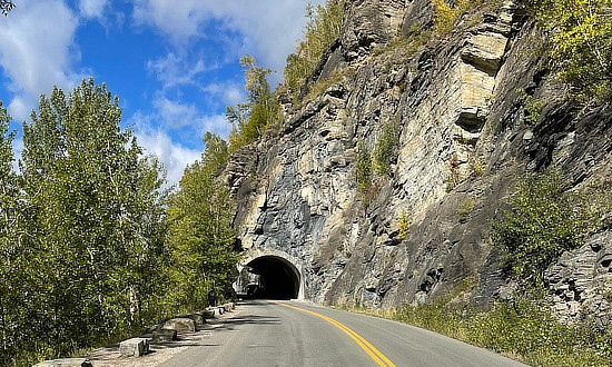 Tunnel on the Going to the Sun Road