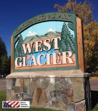 West Glacier Sign