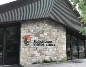 Sugarlands Visitor Center in the Great Smoky Mountains National Park