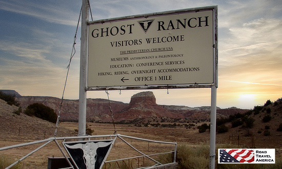 The Ghost Ranch near Santa Fe