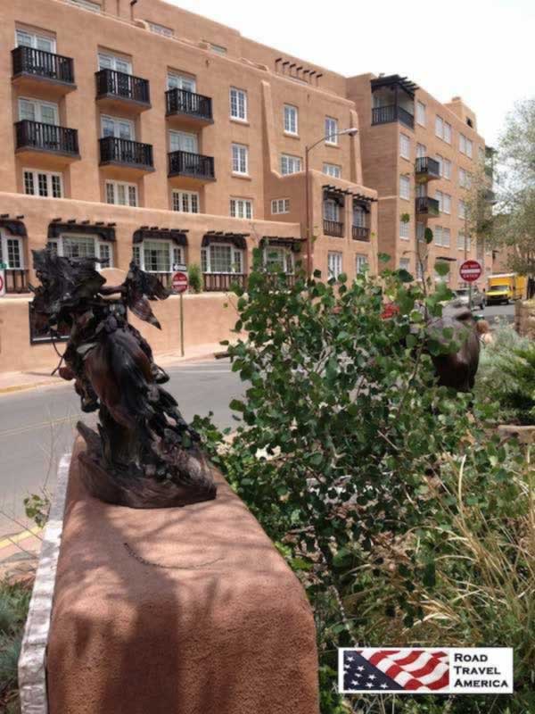 La Fonda on the Plaza in downtown Santa Fe, New Mexico