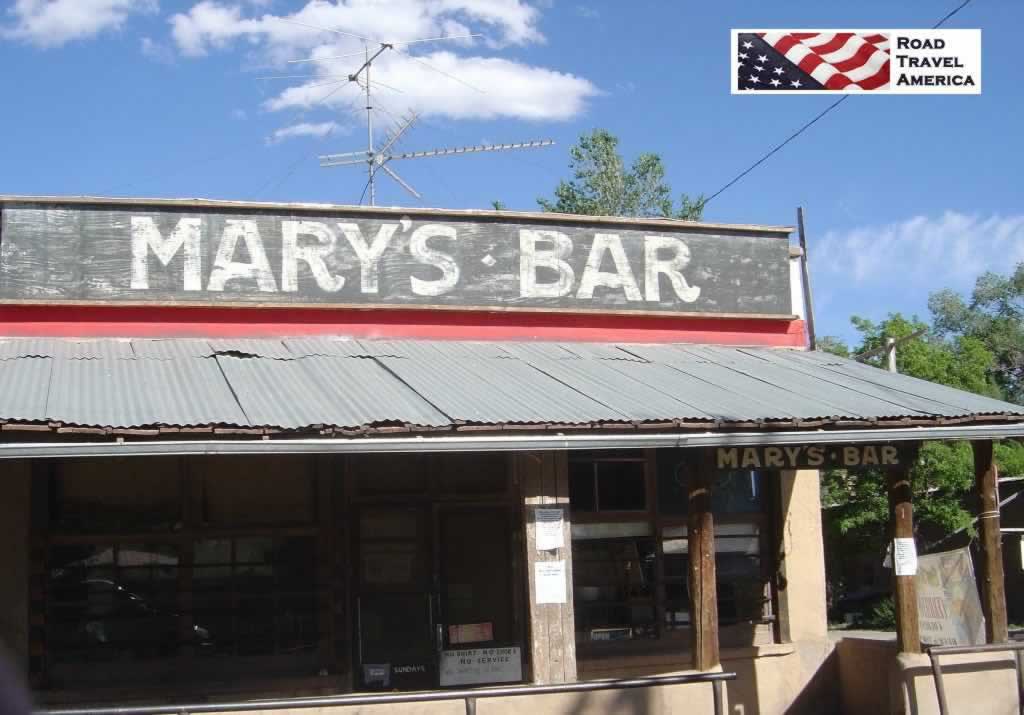 Mary's Bar in Los Cerrillos, New Mexico