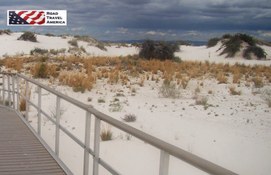 The Interdune Boardwalk at White Sands National Park