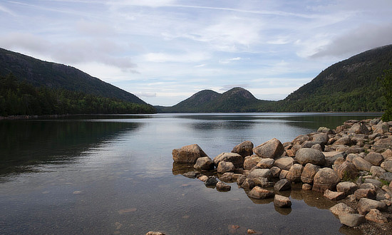 Adjacent to popular Bar Harbor, Acadia National Park features 50 square miles of mountains, lakes, hiking, biking, views and dramatic coastline vistas. 