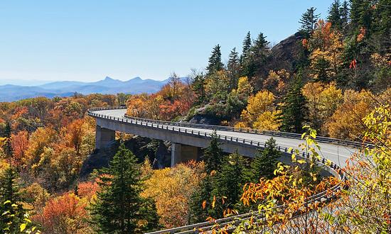 Great Smoky Mountains National Park in North Carolina and Tennessee 