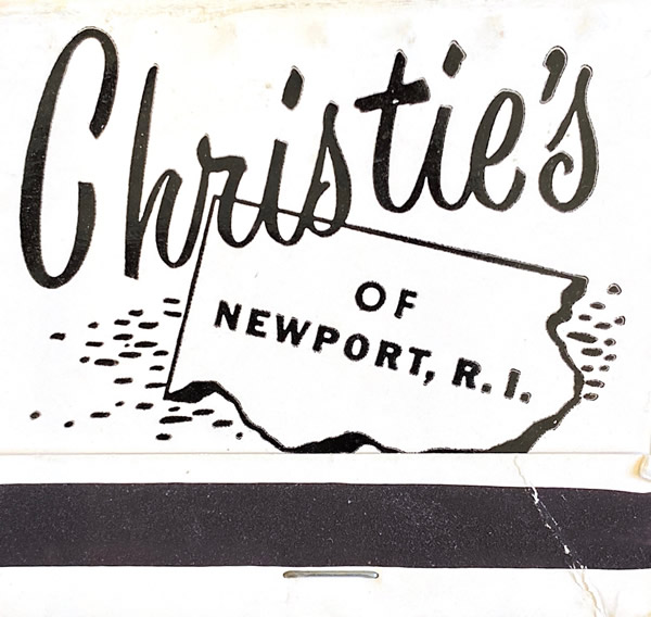 Christie's of Newport, R.I. ... at  351Thames Street overlooking the harbor