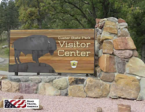 Custer State Park Visitor Center ... a great place to start your visit to the park!
