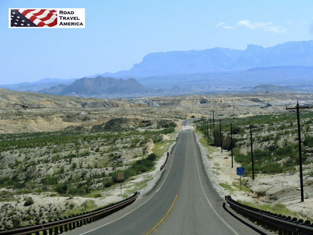 Approaching Big Bend National Park