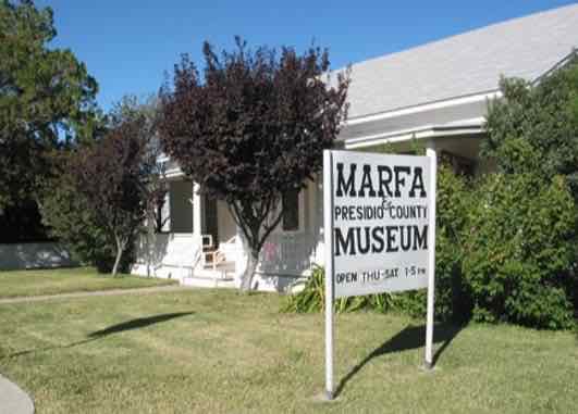 Marfa Presidio County Museum