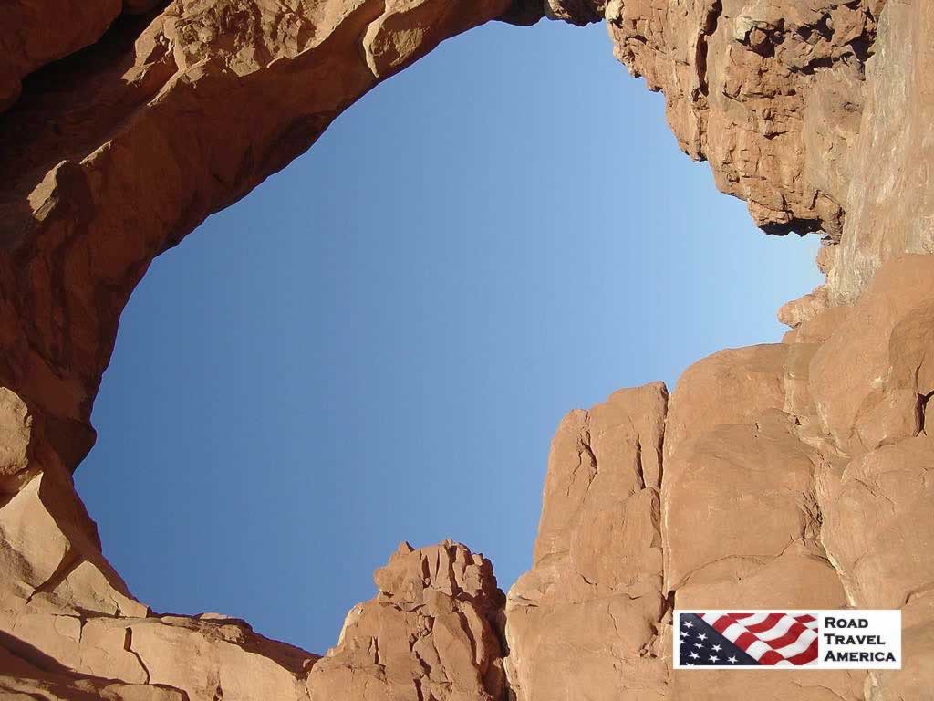 Incredible details and size of the arches in Utah at Arches National Park