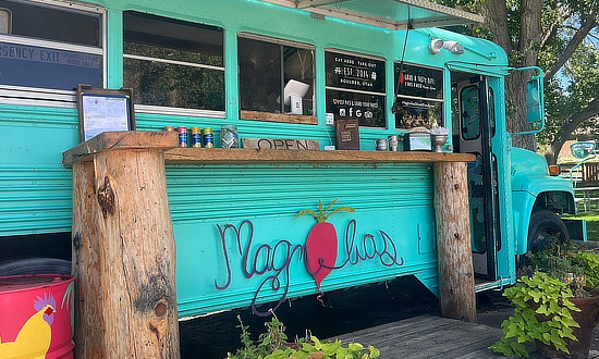 Magnolias Street Food in Boulder, Utah