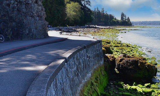 Stanley Park Seawall Loop in Vancouver, British Columbia