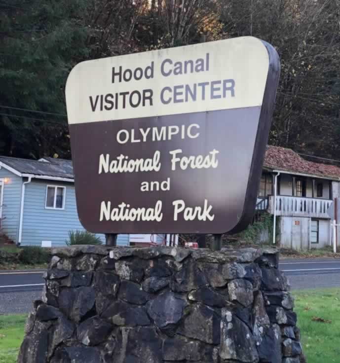 The Hood Canal Visitor Center at Olympic National Forest and Park