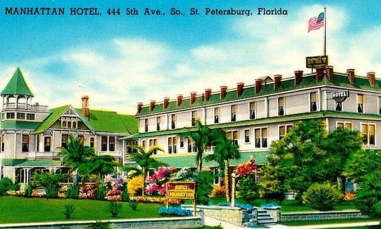 Manhattan Hotel at 444 5th Avenue South, in St. Petersburg, Florida