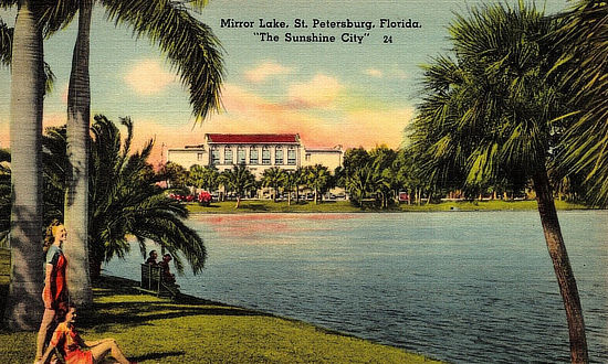 Mirror Lake in St. Petersburg, Florida