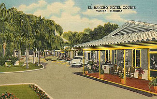 El Rancho Motor Courts in Tampa, Florida