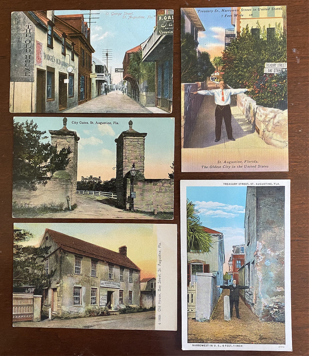 St. Augustine, Florida vintage picture postcards for sale