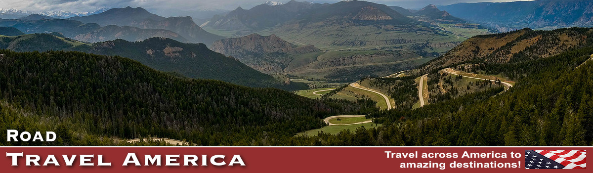 Travel on the Beartooth Highway in Wyoming and Montana