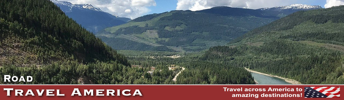 Revelstoke British Columbia Travel Guide: maps, attractions, national parks, hotel and lodging listings, ski options and weather reports