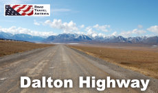 Travel on the James Dalton Highway from Fairbanks to Deadhorse, Alaska