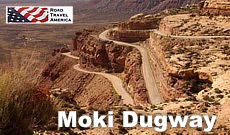 Ride the switchbacks on the Moki Dugway in southeastern Utah!